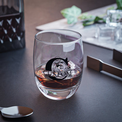 Monogram Personalized Whiskey Glass