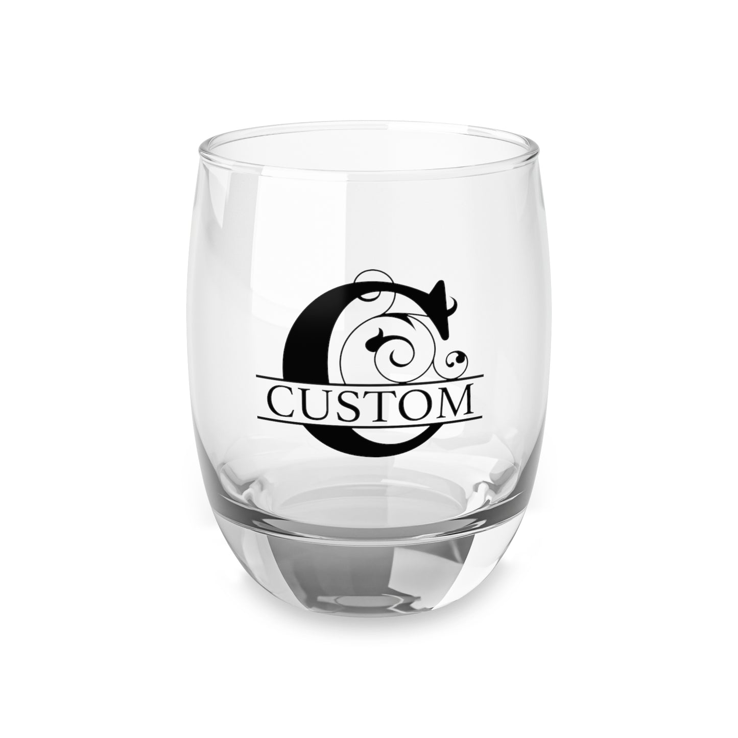 Monogram Personalized Whiskey Glass