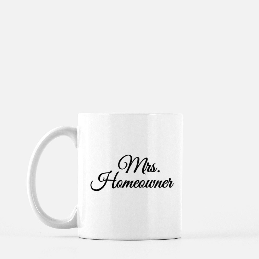 Mrs. Homeowner Classic Mug 11oz. Double-Sided Print