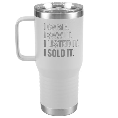 SOLD IT Double-Wall Stainless Steel Tumbler 20oz