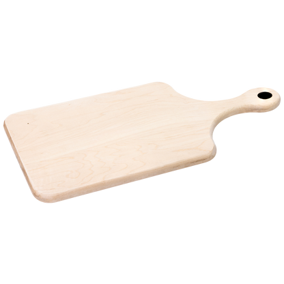 Maple Hardwood Cutting Board with Handle 11.5" x 5.5" Made in USA