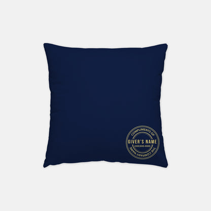This Home Is Blessed Artisan Pillow 100% Made In USA (Pillow Insert Included)